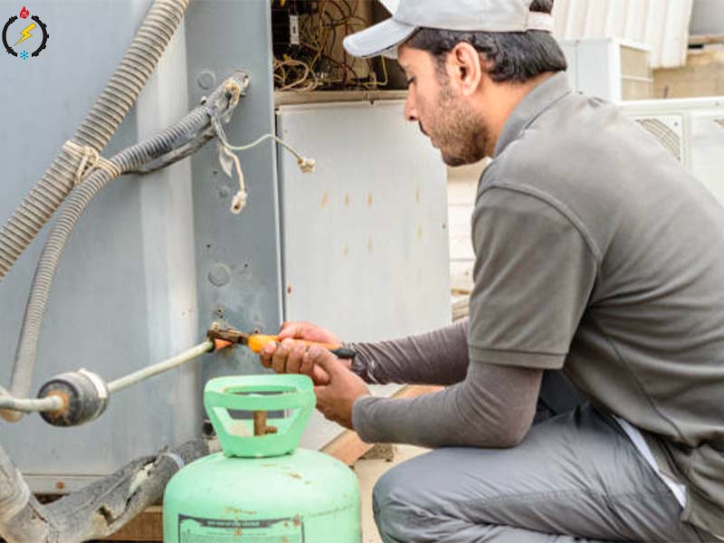 نشت‌یابی سیستم تبرید؛ اولین قدم برای جلوگیری از کاهش راندمان